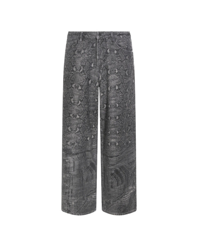 [Daily Paper] Pants SS26 2610003 SNAKE OVER DENIM