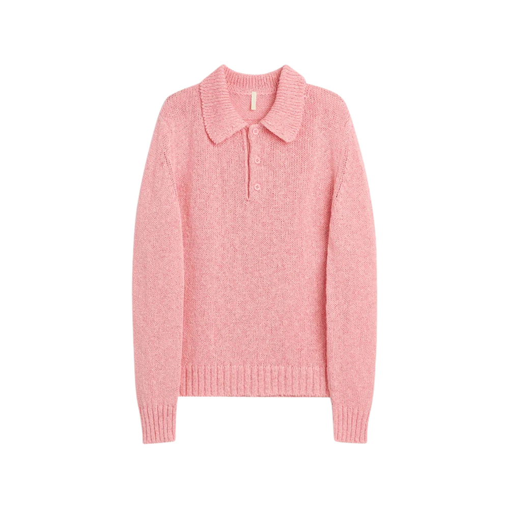 [Sunflower] Shirts Long Sleeve SS26 3080 LINEN PINK