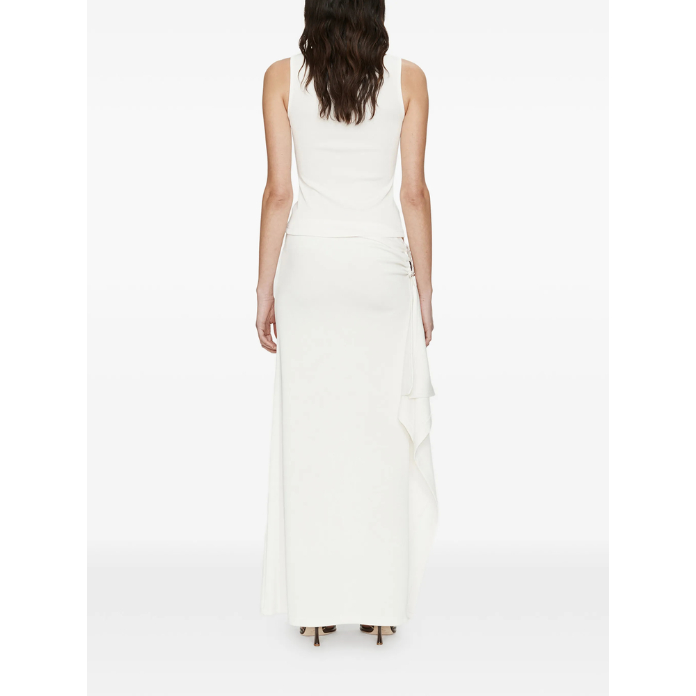 [Christopher Esber] Long skirt SS26 25044334  WHITE