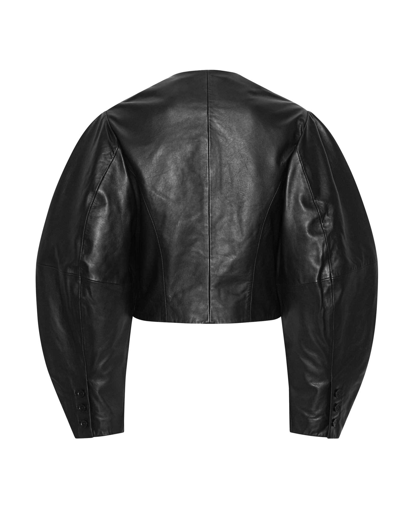 [ROTATE] Leather Jacket FW26 116172100BCR2091100