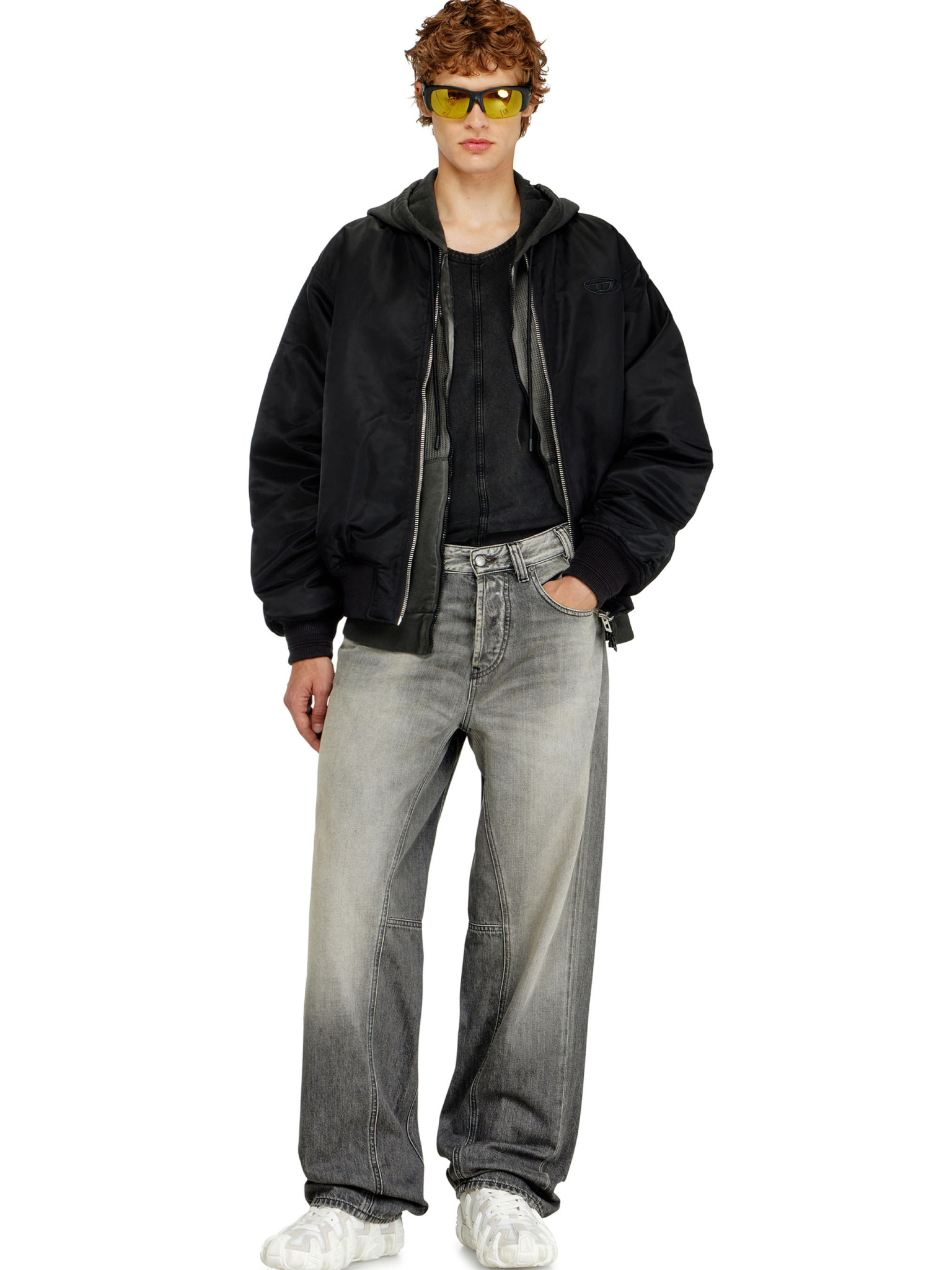 [Diesel] Bomber Jacket FW26 A201180HCAS9XX