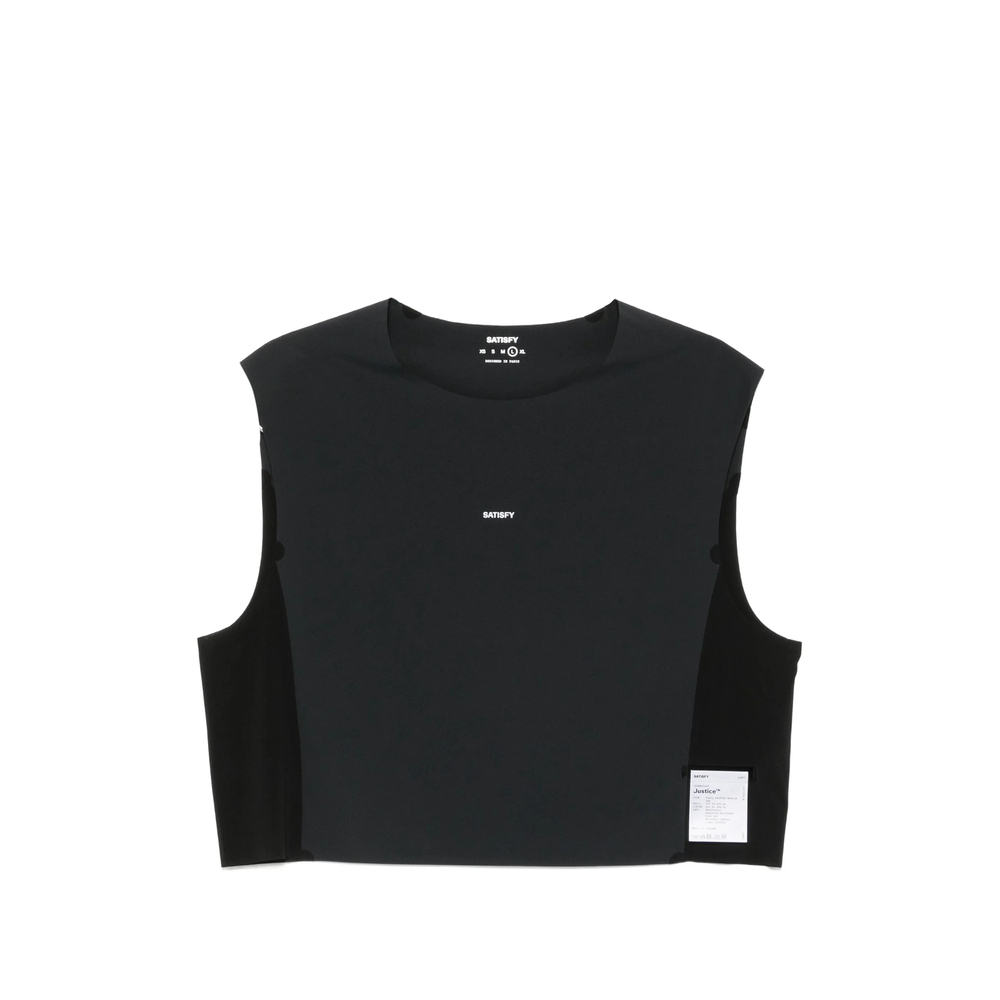 [SATISFY] T-shirts Short Sleeve SS26 11077-00001  BLACK