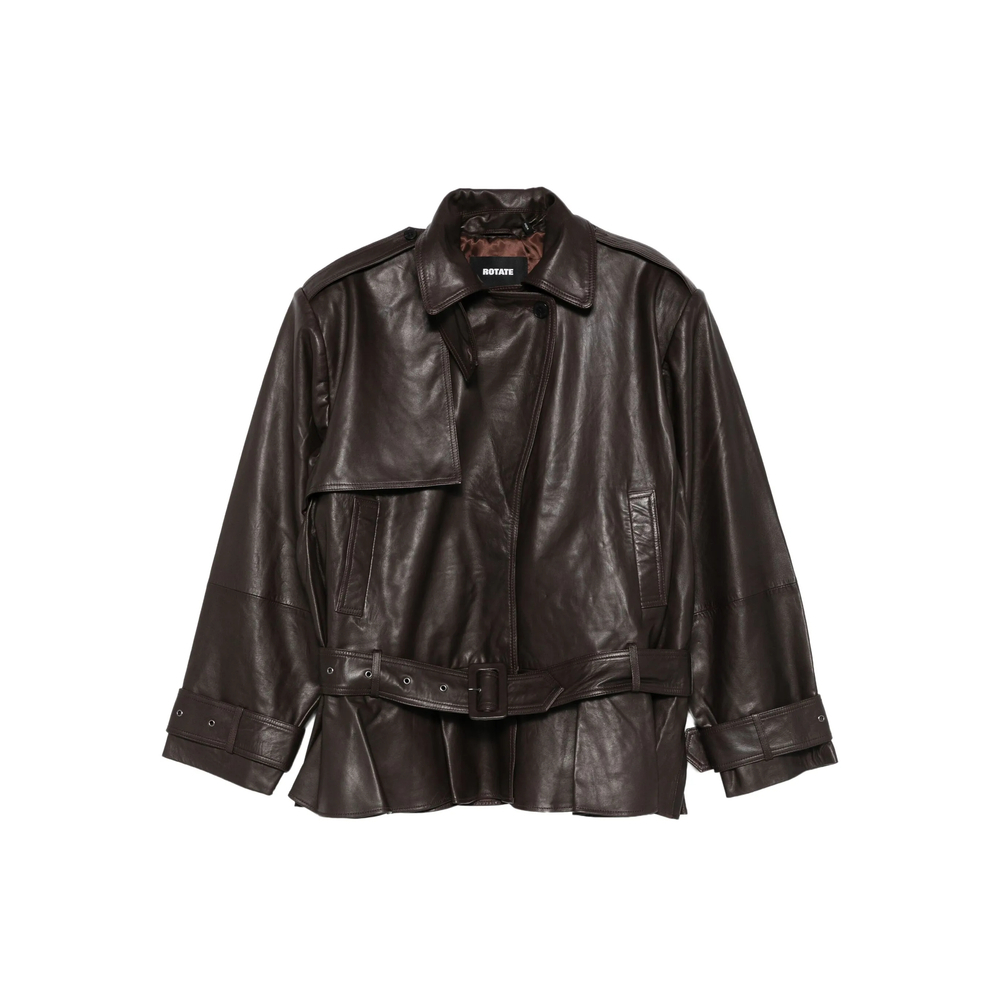 [ROTATE] Leather Jacket FW26 1158171667 BIKER 1667