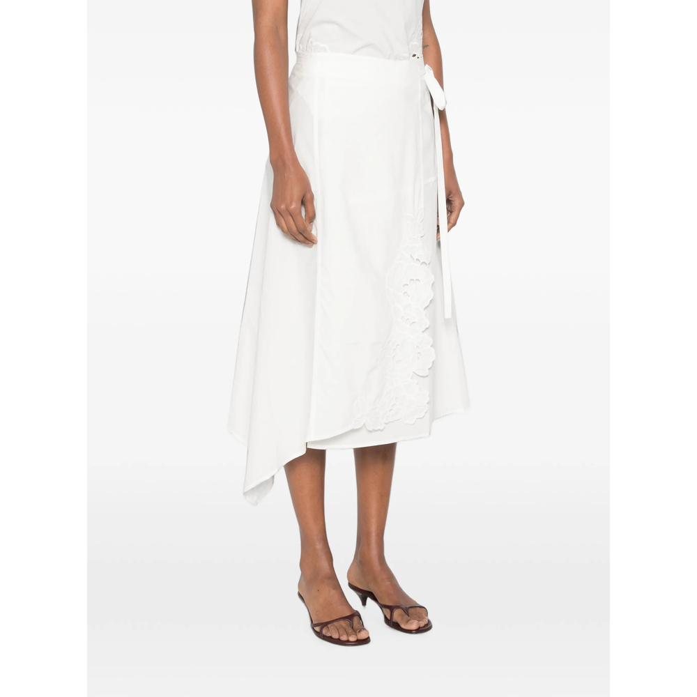 [Sir.] Midi skirt FW26 SIR226-3018  IVORY