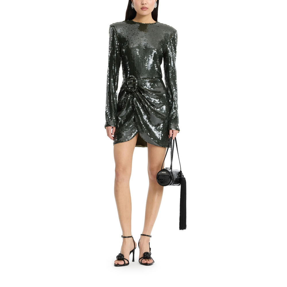 [ROTATE] Long sleeve dress FW26 116141265 SEQUINS LS 265