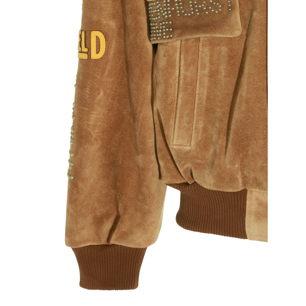 [Paly Hollywood] Leather Jacket FW26 7U007Q1010  TAN