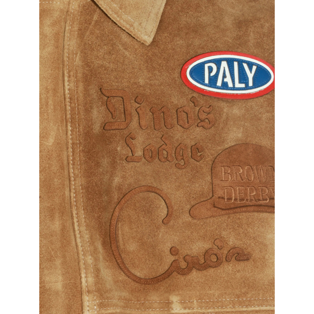 [Paly Hollywood] Leather Jacket FW26 7U007Q1010  TAN