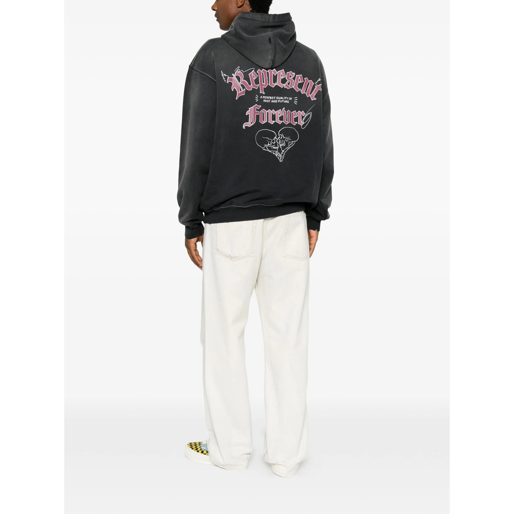 [Represent] Hoodie FW26 MLM101186-02  BLACK
