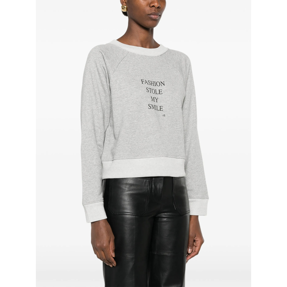 [VICTORIA BECKHAM] Sweatshirt FW26 1326JSS007532B  GREYM