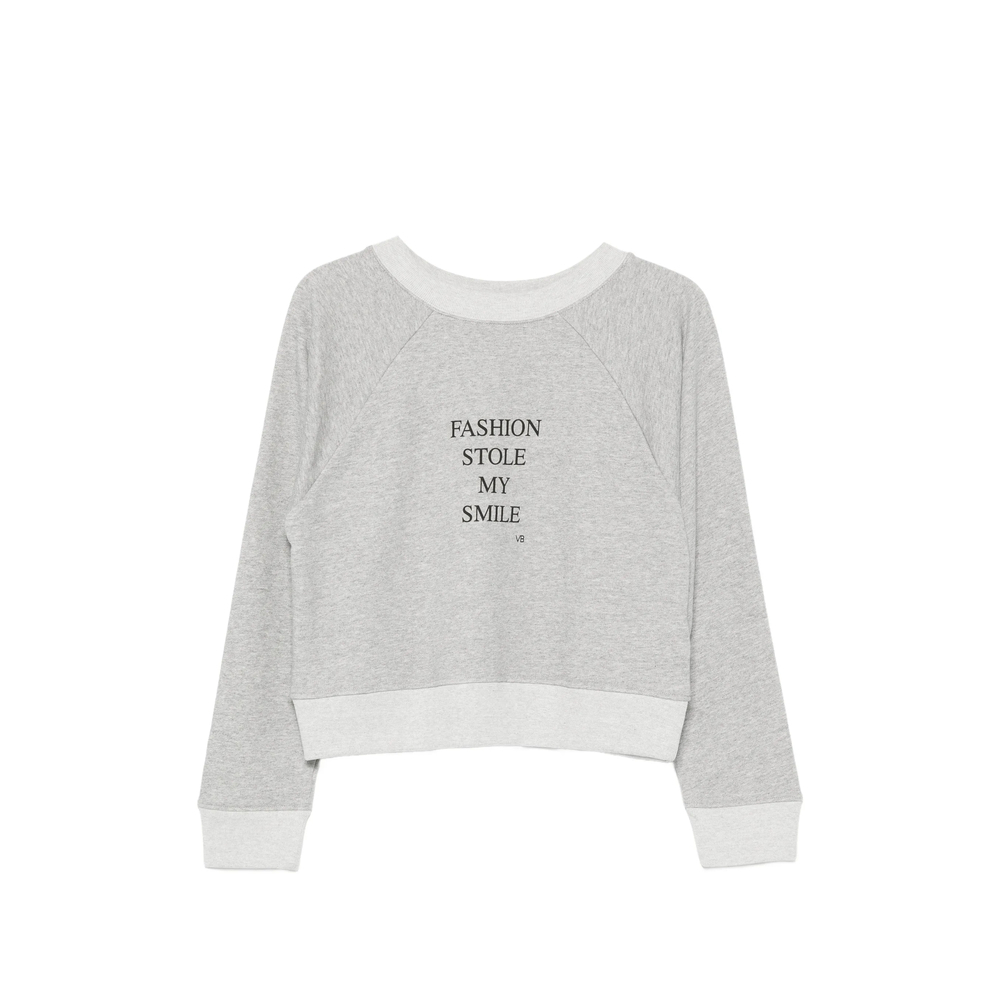 [VICTORIA BECKHAM] Sweatshirt FW26 1326JSS007532B  GREYM