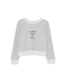 [VICTORIA BECKHAM] Sweatshirt FW26 1326JSS007532B  GREYM