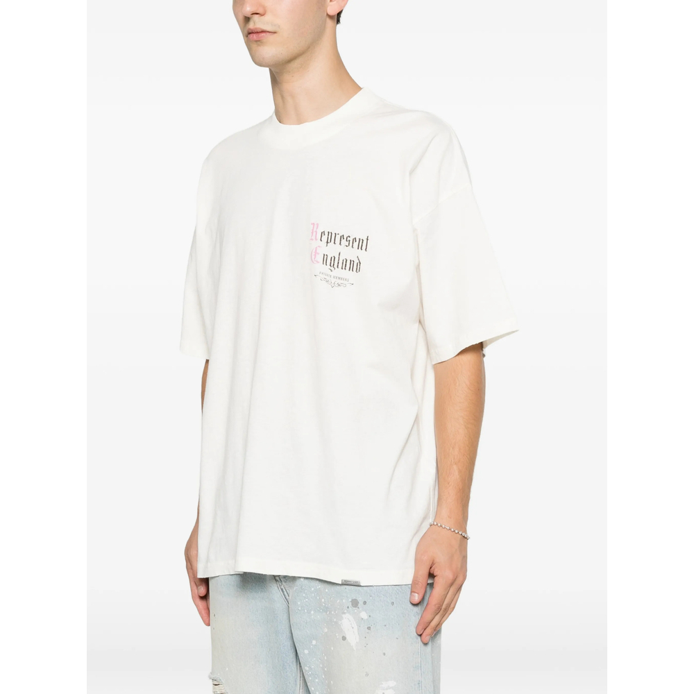 [Represent] T-shirts Short Sleeve FW26 MLM101231-72  WHITE