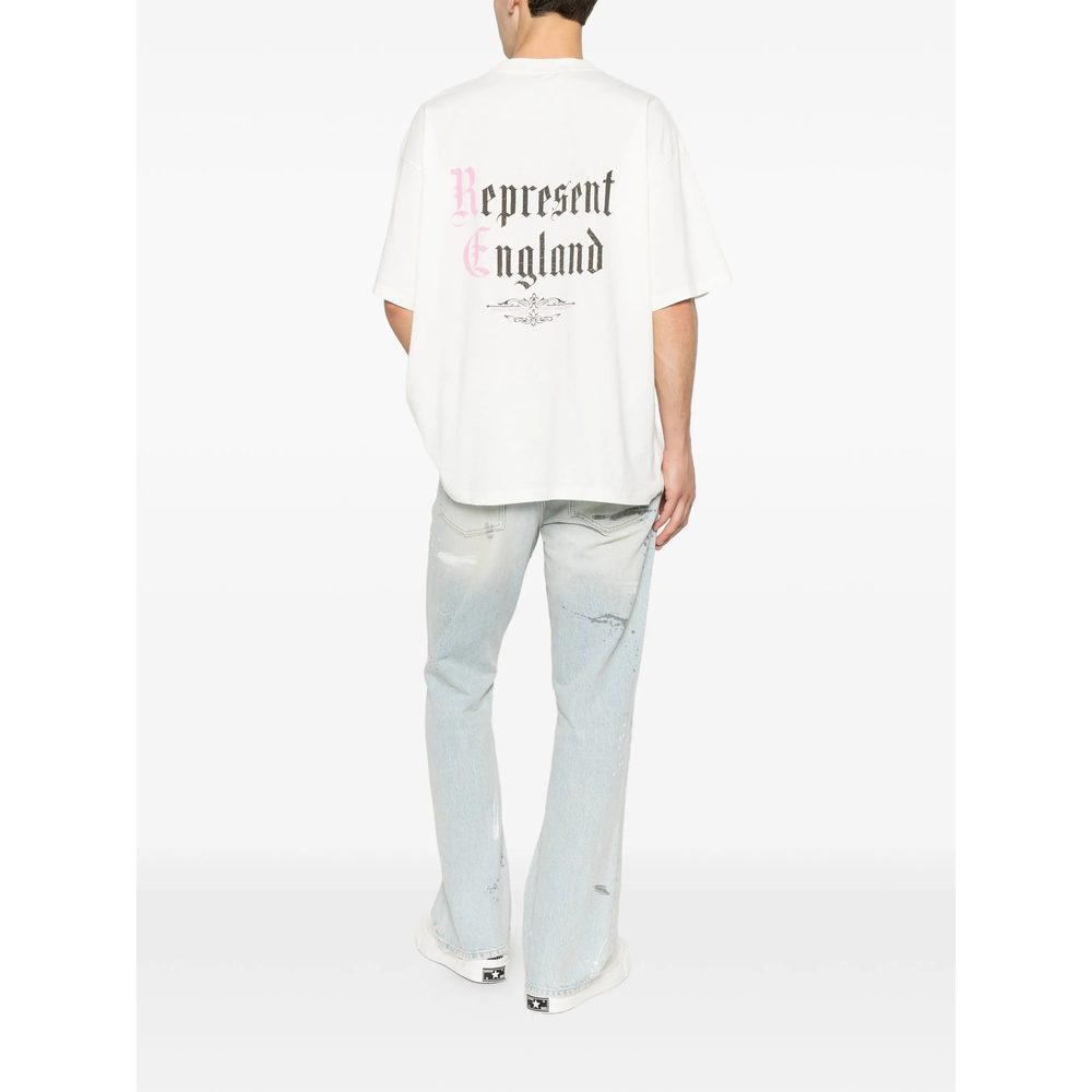 [Represent] T-shirts Short Sleeve FW26 MLM101231-72  WHITE