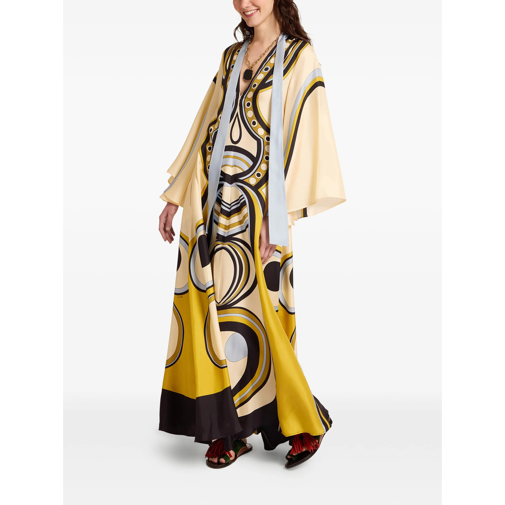 [La Double J] Long sleeve dress FW26 DRE0232 SIL006SAC0 WH04