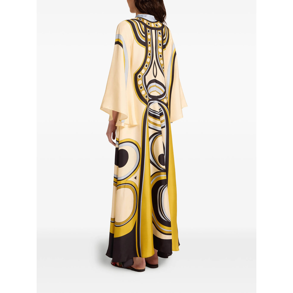 [La Double J] Long sleeve dress FW26 DRE0232 SIL006SAC0 WH04