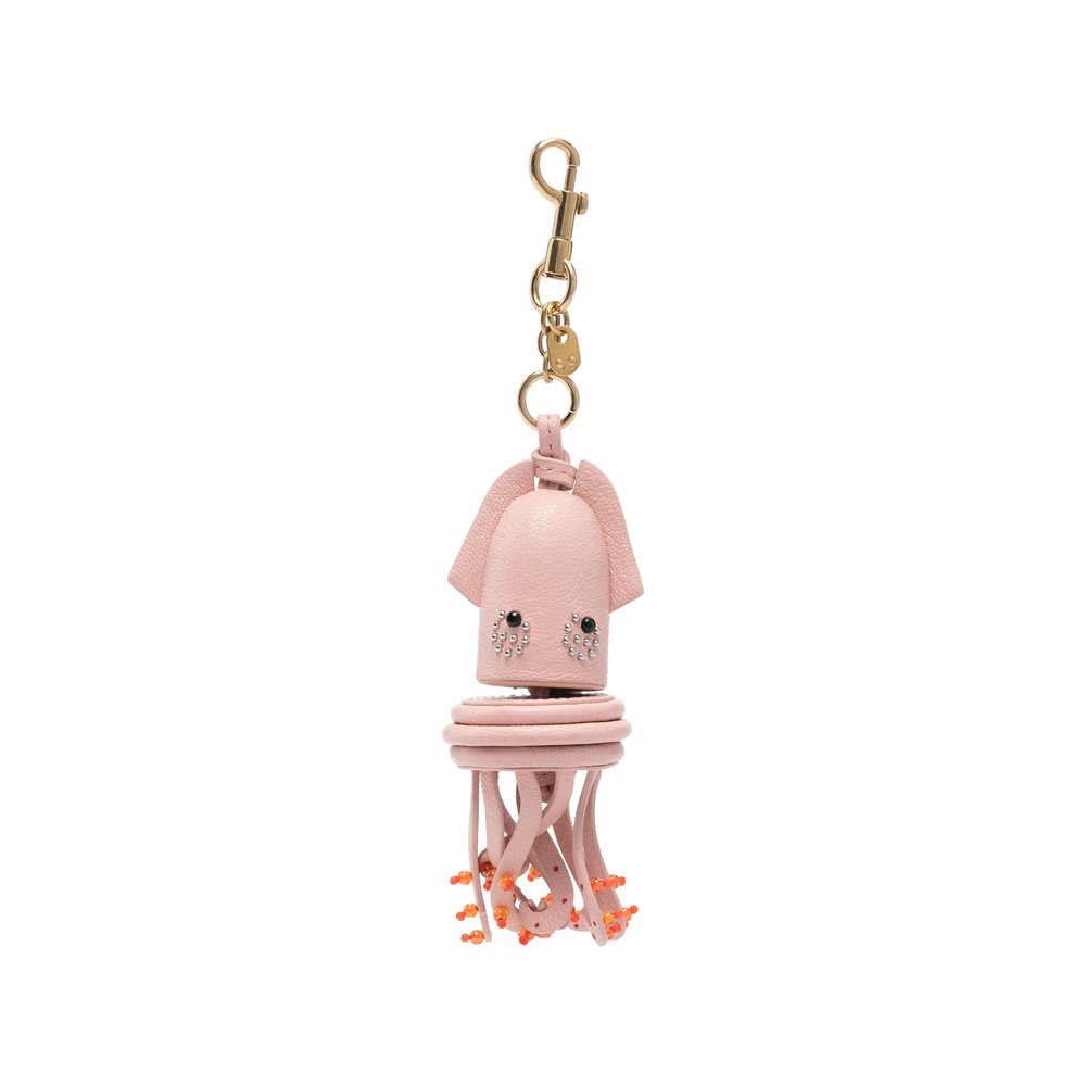 [Anya Hindmarch] Keyring FW26 208444 AW260141 PINK