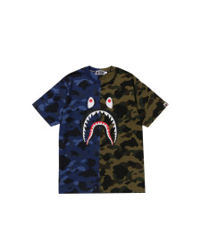 [A BATHING APE] T-shirts Short Sleeve SS26 001CSM301009M  NAVY