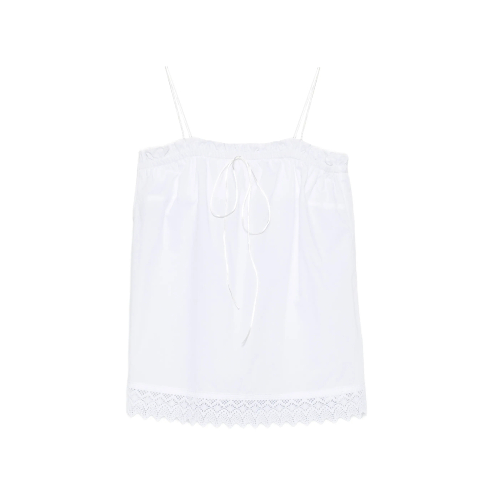 [THE NINA STUDIO] T-shirts Sleeveless SS26 N2747  WHITE