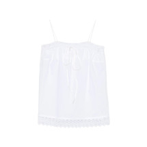 [THE NINA STUDIO] T-shirts Sleeveless SS26 N2747  WHITE