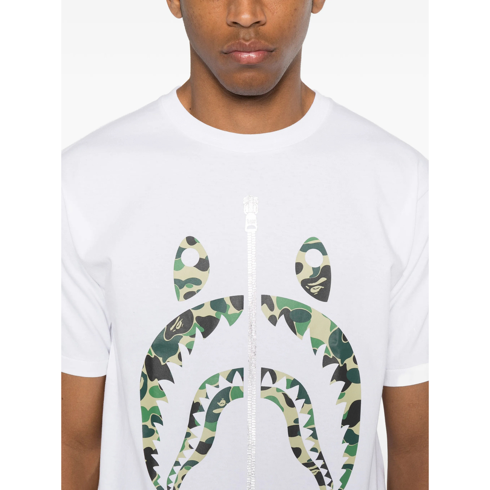 [A BATHING APE] T-shirts Short Sleeve SS26 001TEM301007M  WHXGR