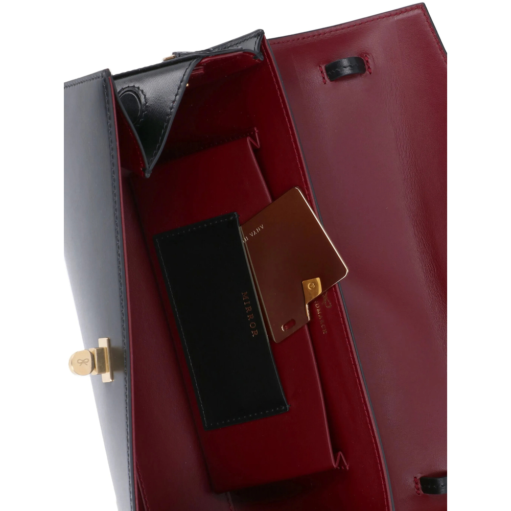 [Anya Hindmarch] Clutch bag FW26 200141 AW250015 BLACK