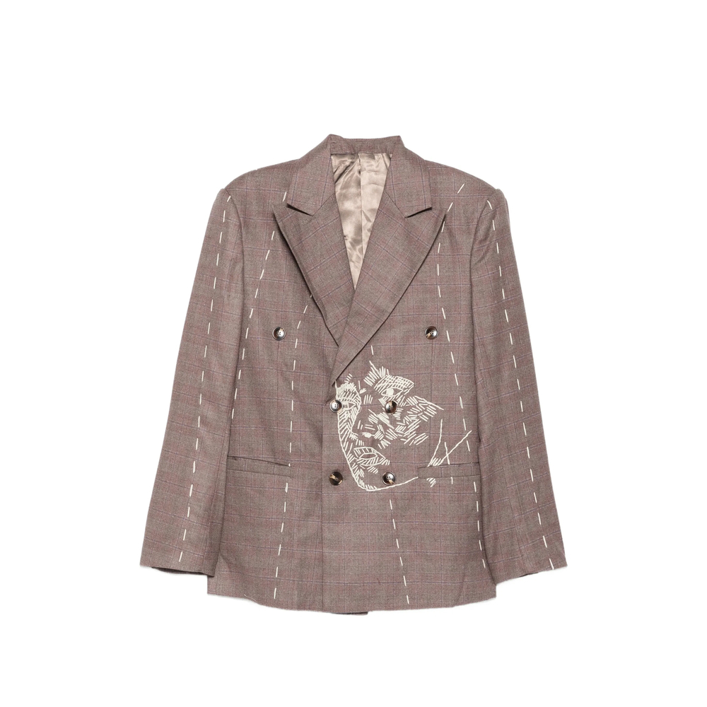 [KIDSUPER] Blazer SS26 SUT-05  BROWN