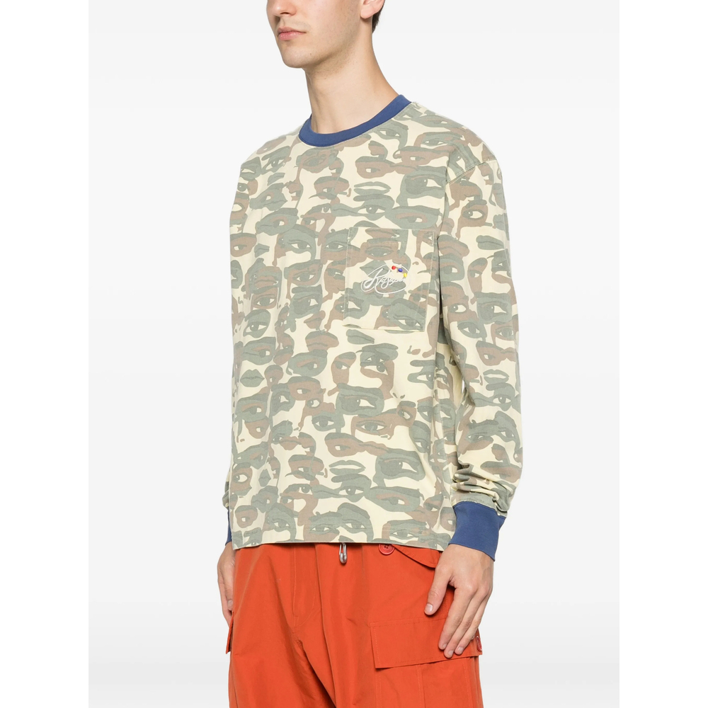 [KIDSUPER] T-shirts Long Sleeve SS26 TEE-02  HEAWA