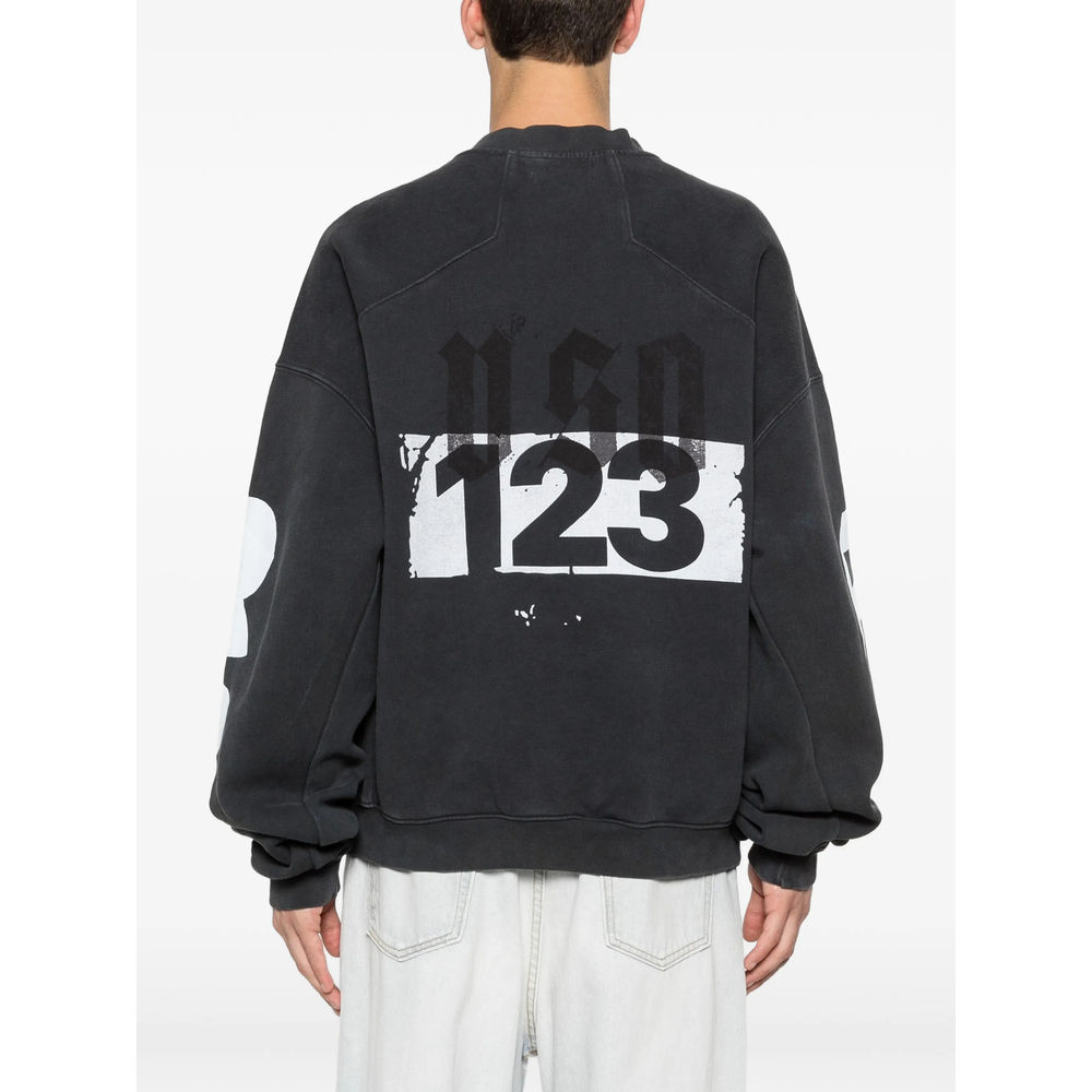 [Rivington Roi Rebis] Sweatshirt SS26 MUSO-CN00  BLCK