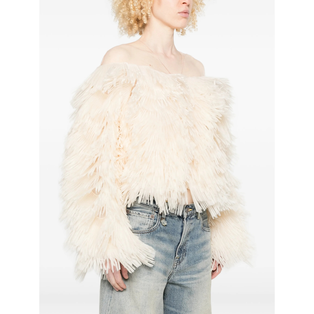 [ELISABETTA FRANCHI] Leather Jacket SS26 IR22J62E2  193