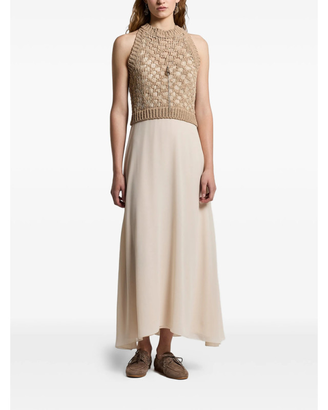 [Peserico] Sleeveless dress SS26 A82140F03 9308B 46B