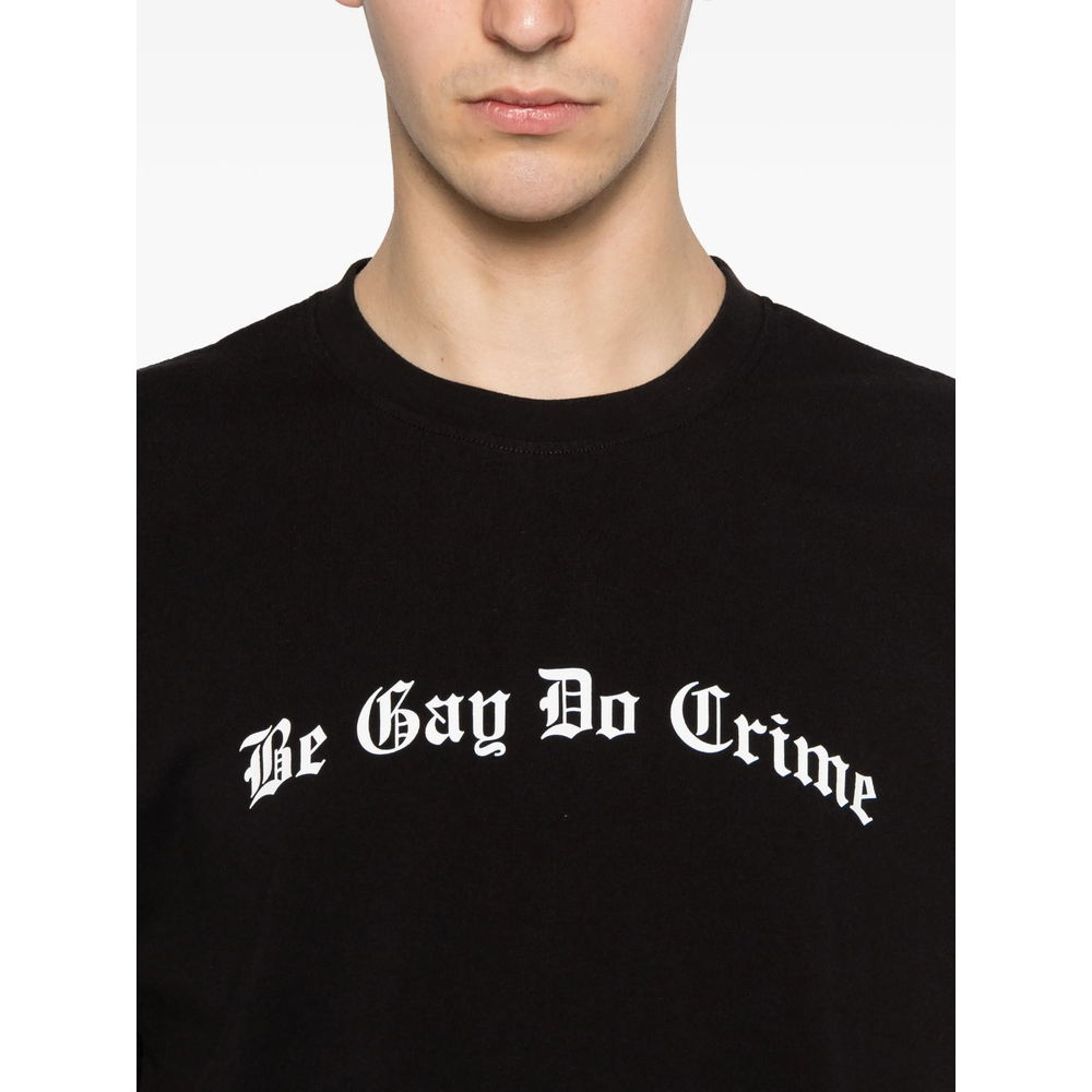 [DAGGER] T-shirts Short Sleeve SS26 80001 BE GAY TS BLACK