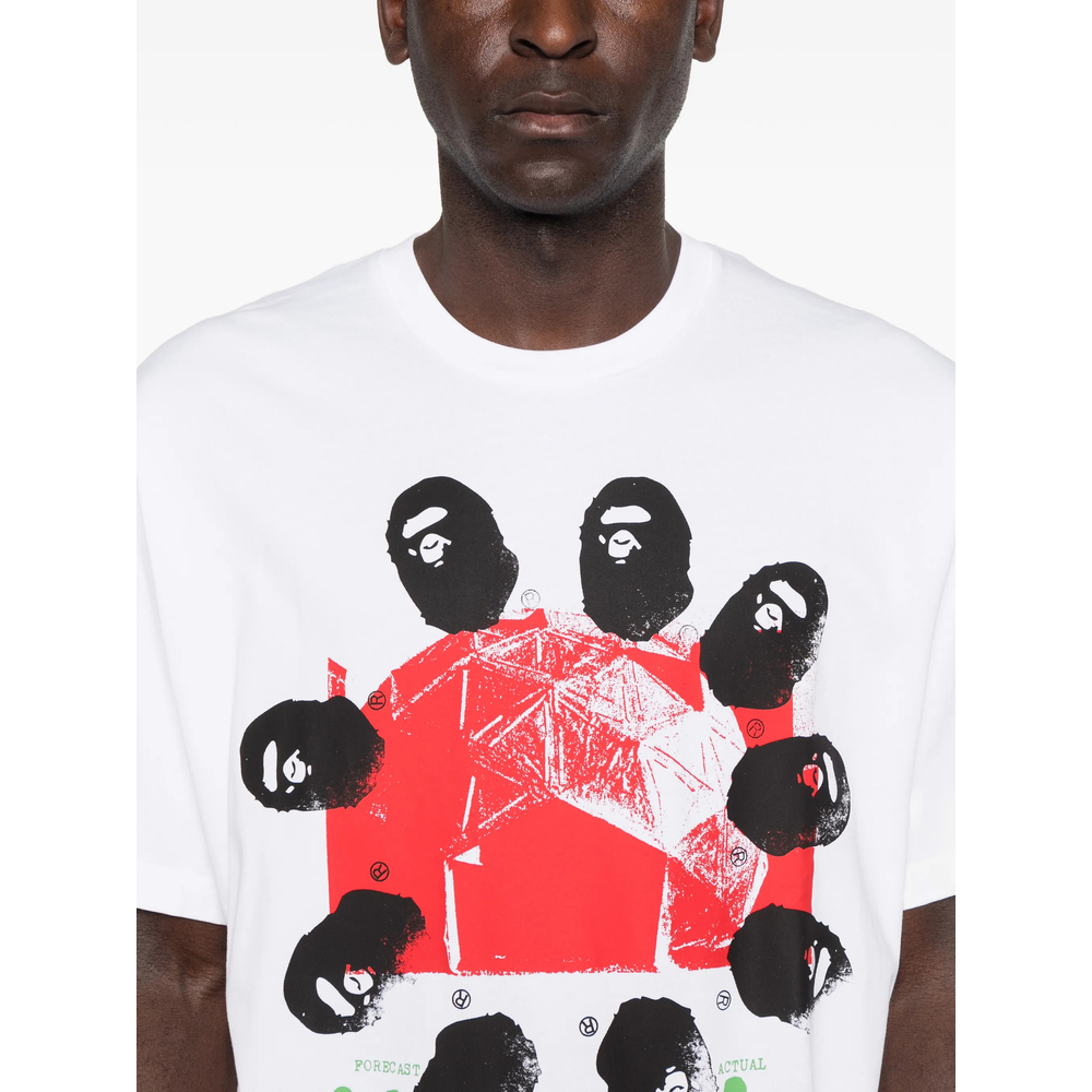 [A BATHING APE] T-shirts Short Sleeve SS26 001CSM331906C  WHITE