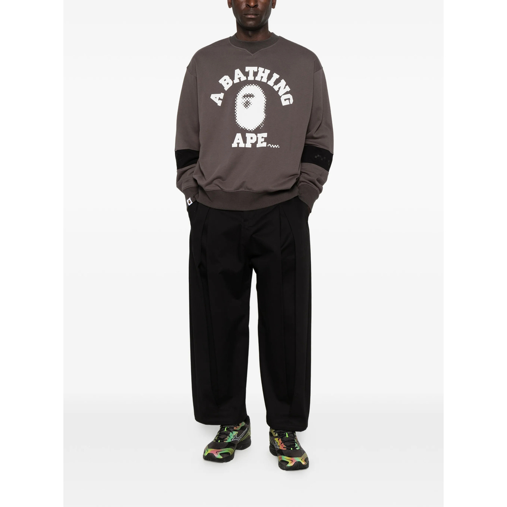 [A BATHING APE] Sweatshirt SS26 001SWM331901C  BLACK