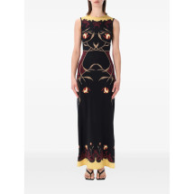 [MARINE SERRE] Sleeveless dress SS26 WDR479A CJER0118 BK97