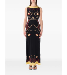 [MARINE SERRE] Sleeveless dress SS26 WDR479A CJER0118 BK97