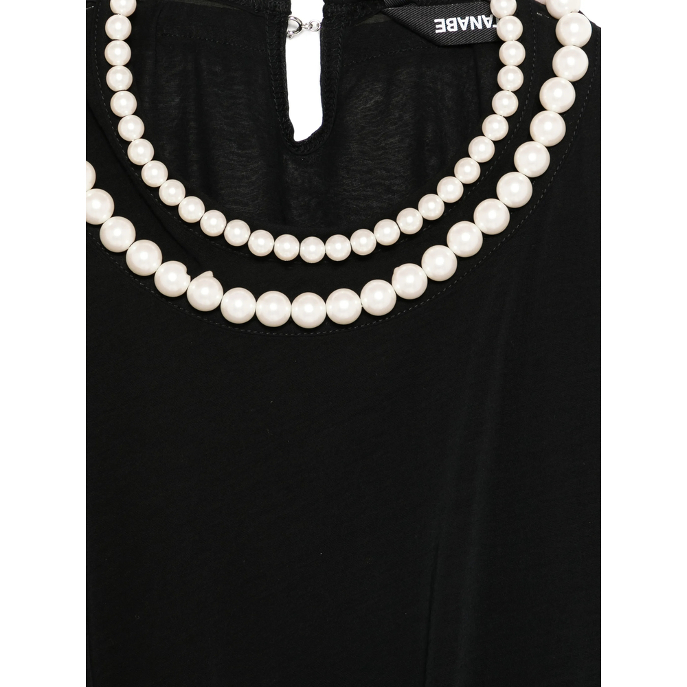 [Junya Watanabe] T-shirts Long Sleeve SS26 JQ-T008  BLACK