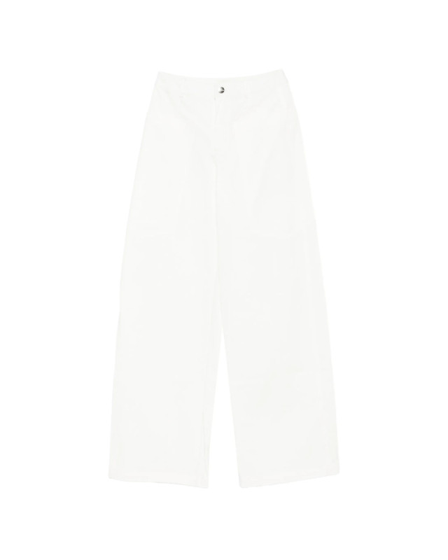 [Viktoria Chan] Trousers SS26 SS26114WH  WHITE