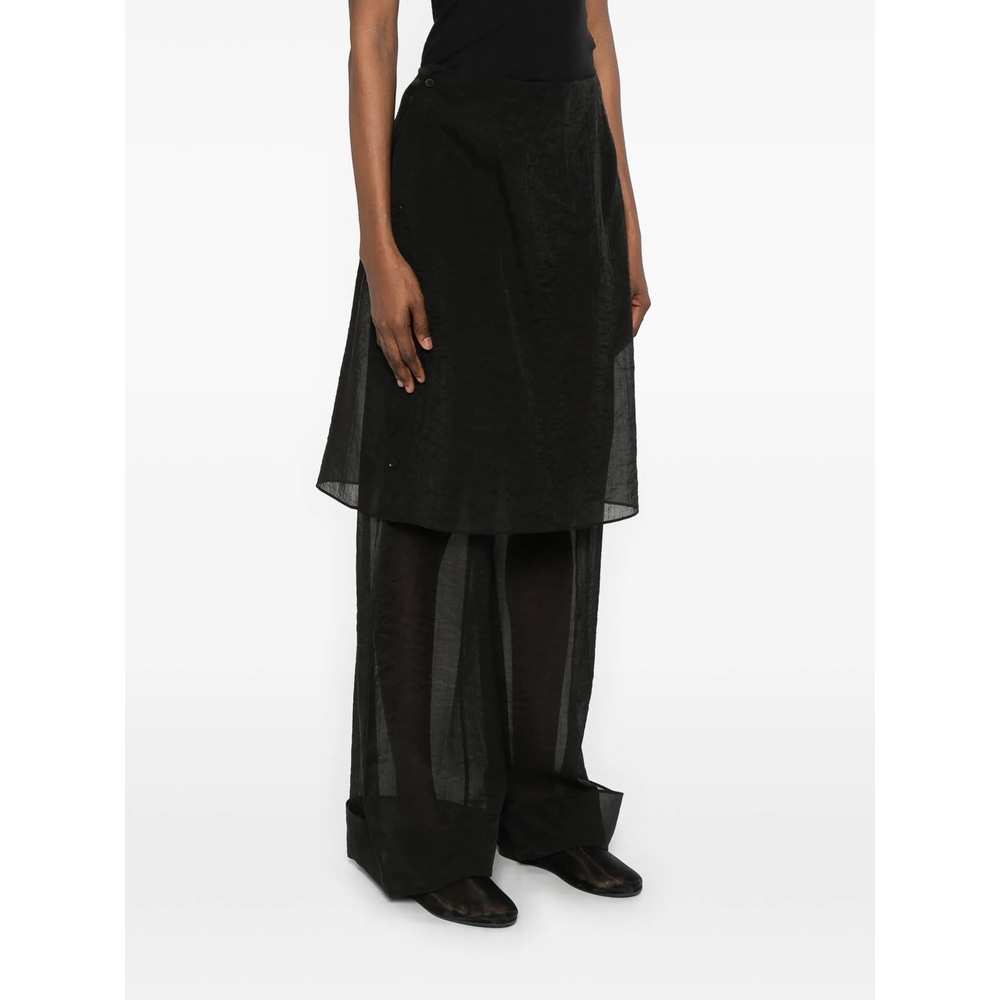 [Viktoria Chan] Trousers SS26 SS26138BL  BLACK
