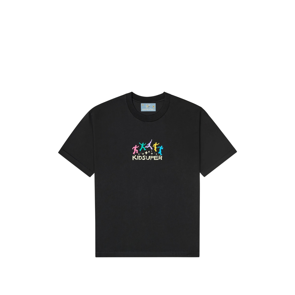 [KIDSUPER] T-shirts Short Sleeve SS26 TEE-12  BLACK