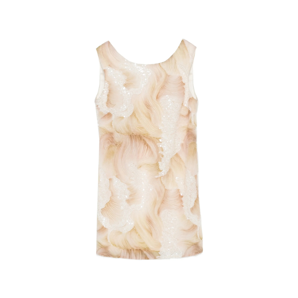 [De Santis] Sleeveless dress SS26 AB 150  GOLD