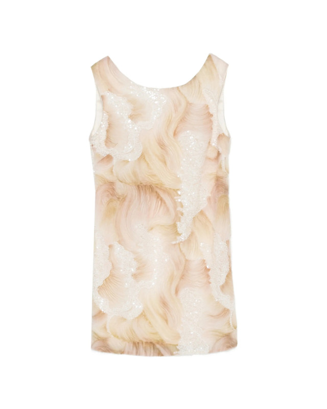 [De Santis] Sleeveless dress SS26 AB 150  GOLD