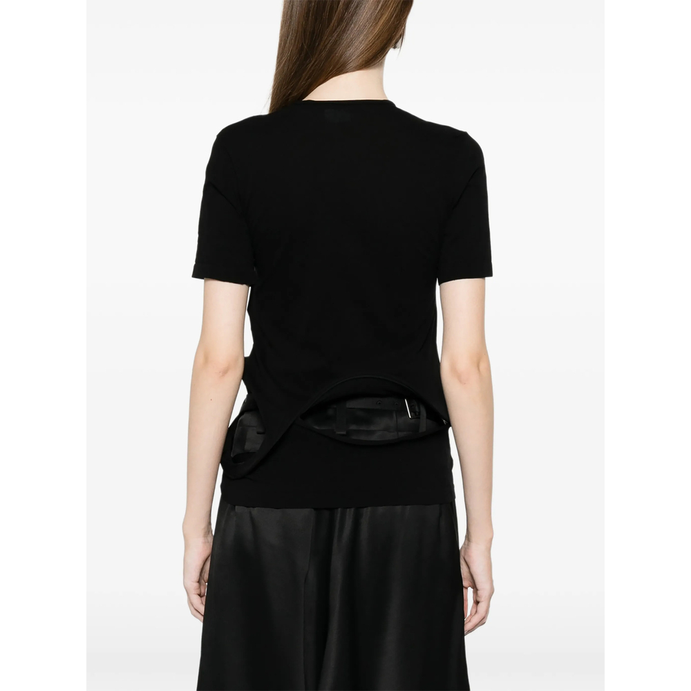 [Junya Watanabe] T-shirts Short Sleeve SS26 JQ-T040  BLACK