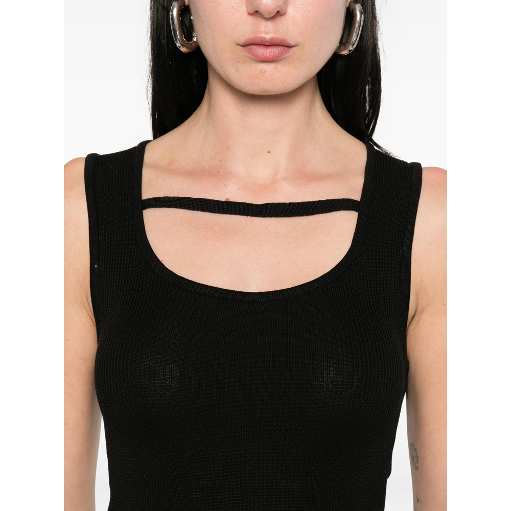 [Niccolò Pasqualetti] Tank top SS26 KU58A COYA BLACK