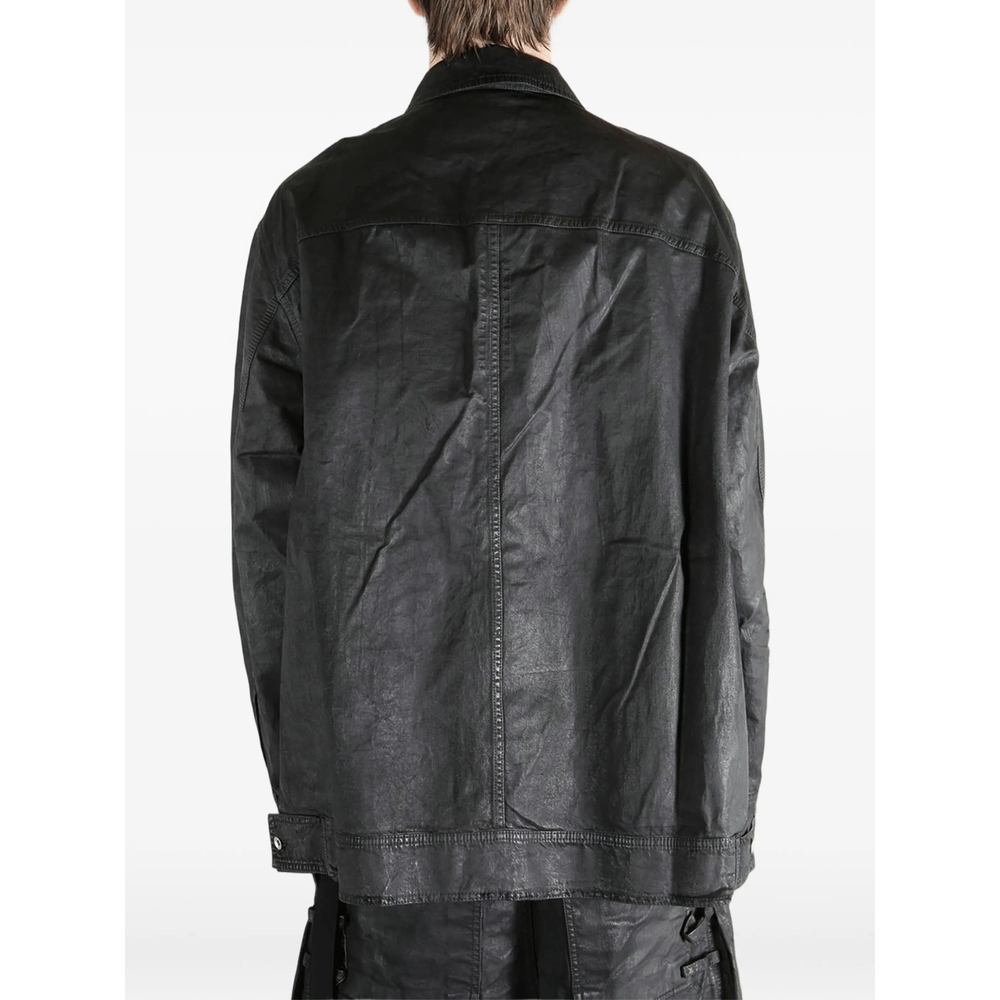 [RICK OWENS DRKSHDW] Leather Jacket SS26 DU01F4761 DBK 09