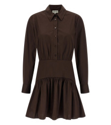[Staud] Long sleeve dress SS26 R25S2112PO  EART