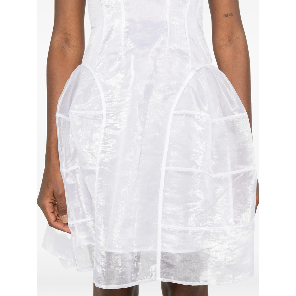 [Cecilie Bahnsen] Sleeveless dress SS26 RTW10014 CLAUDIE WHITE