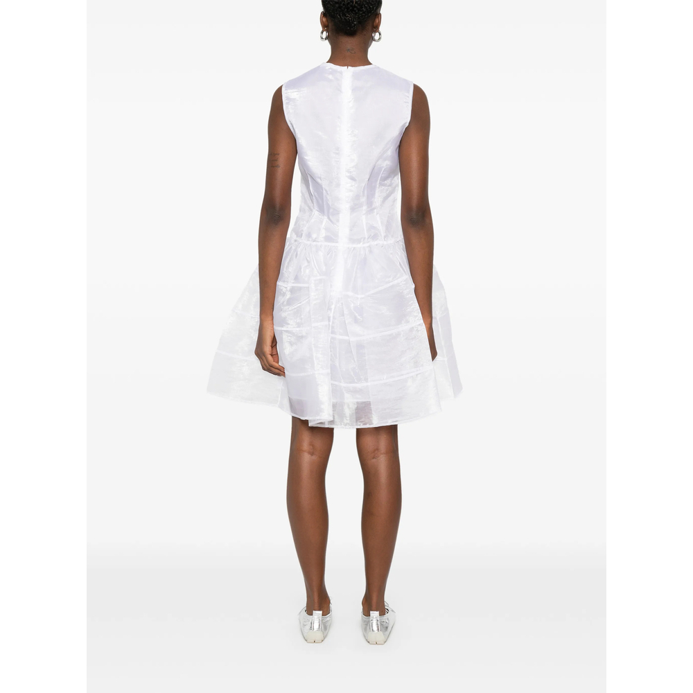 [Cecilie Bahnsen] Sleeveless dress SS26 RTW10014 CLAUDIE WHITE