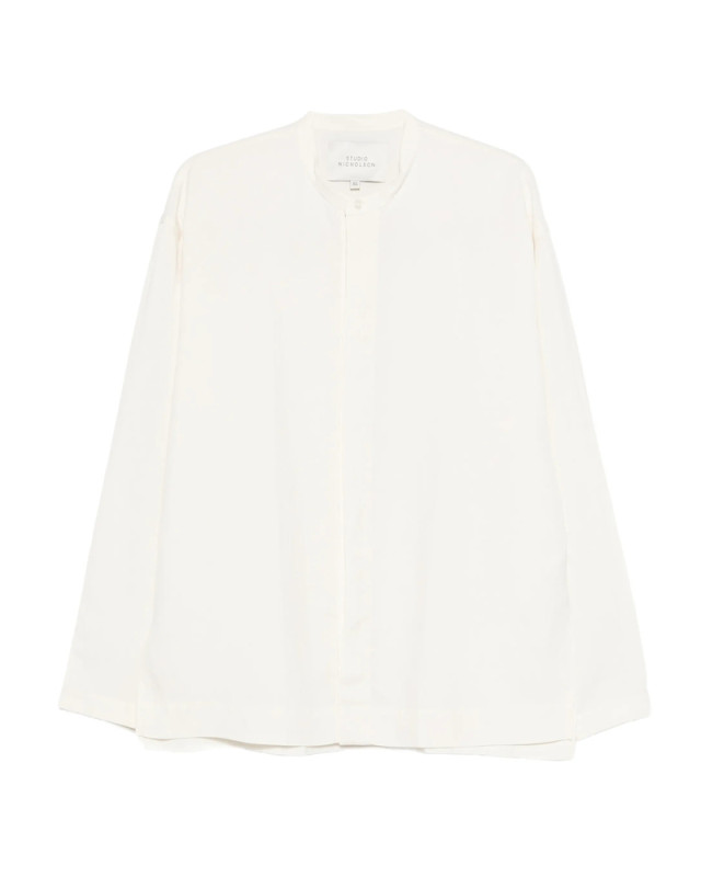[Studio Nicholson] Shirts Long Sleeve SS26 SNM-1426 KARST CHALK