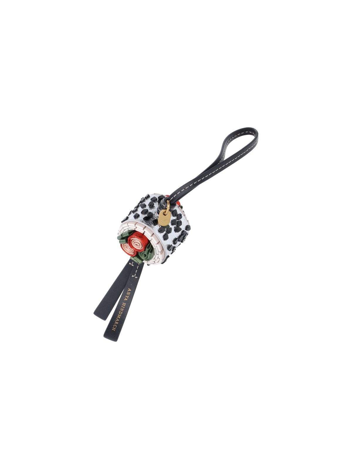 [Anya Hindmarch] Keyring FW26 208116SILVER