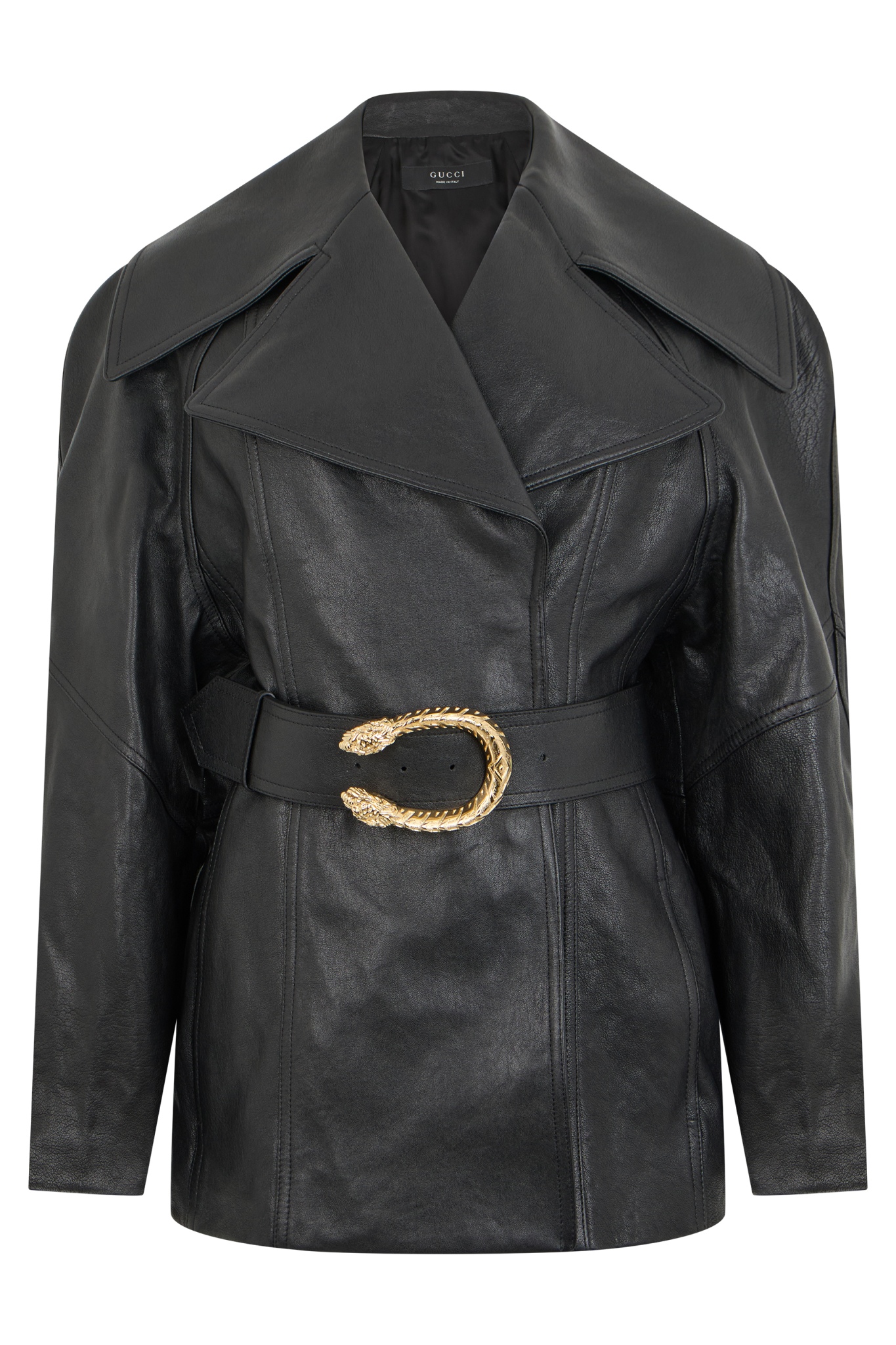 [Gucci] Leather Jacket FW26 864822XNBC1_1000